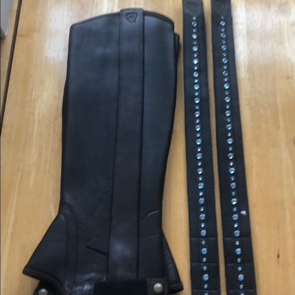 Ariat Half Chap-new chocolate size MS